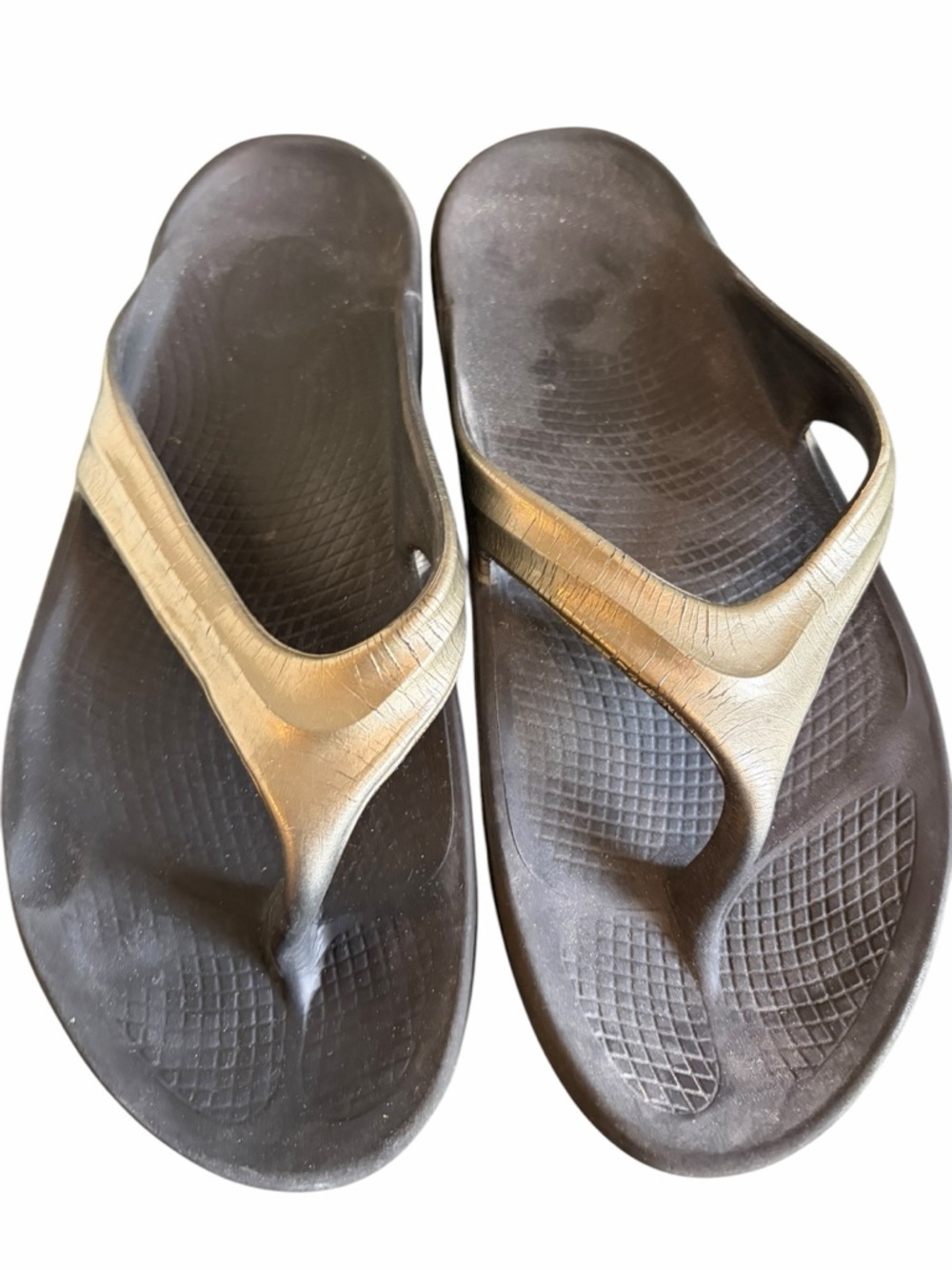 OOFOS OOLALA Classic Light Weight Sandals In Size 10 - Picture 4 of 9